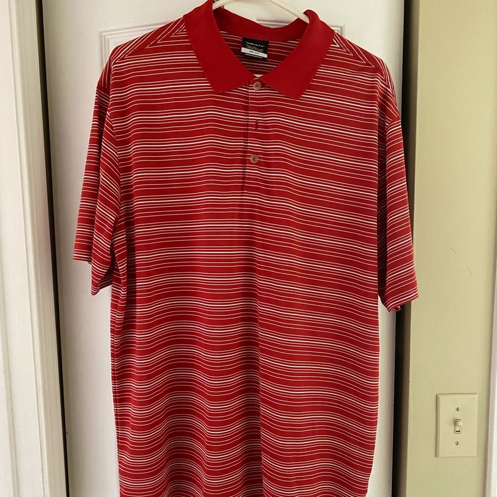 Nike Red Golf Shirt Men’s XL LIKE NEW
